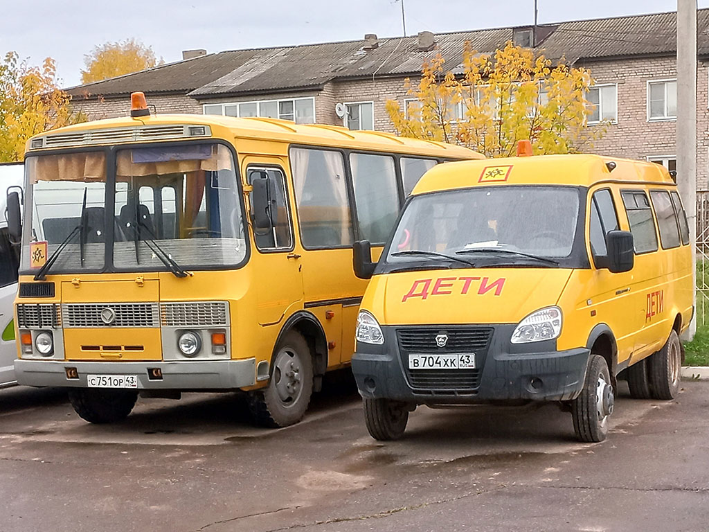 Кировская область, ПАЗ-320538-110-77 № С 751 ОР 43