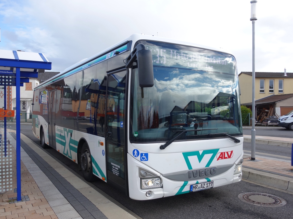 Гессен, IVECO Crossway LE 12M № MR-AZ 177