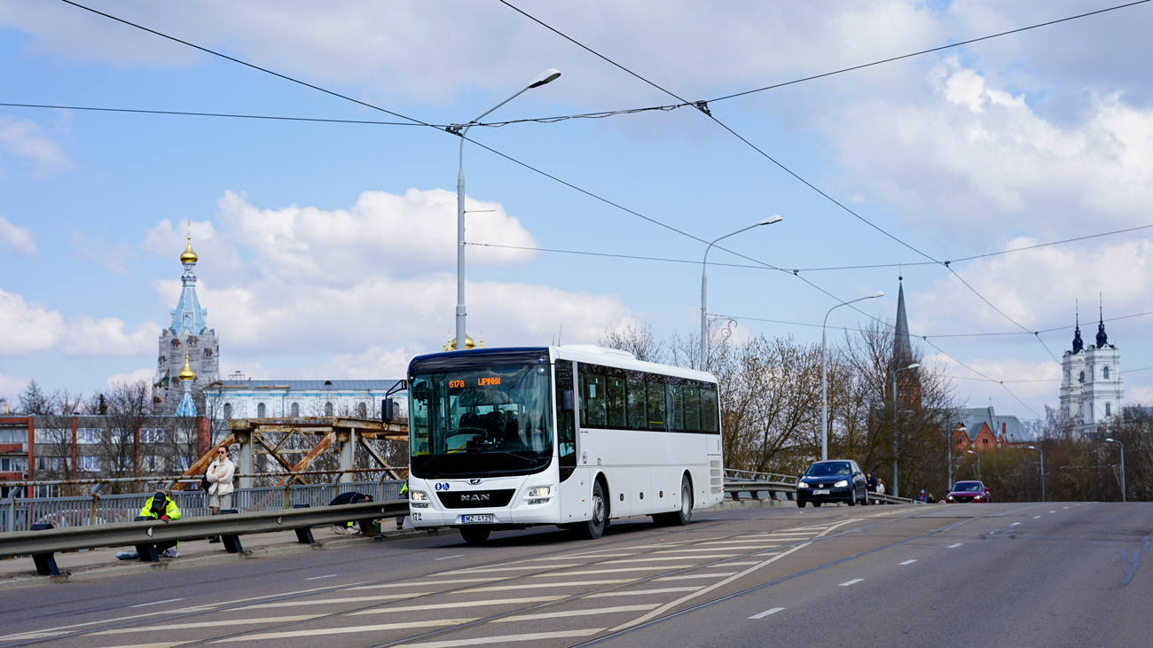 Латвия, MAN R60 Lion's Intercity ÜL330 № 172