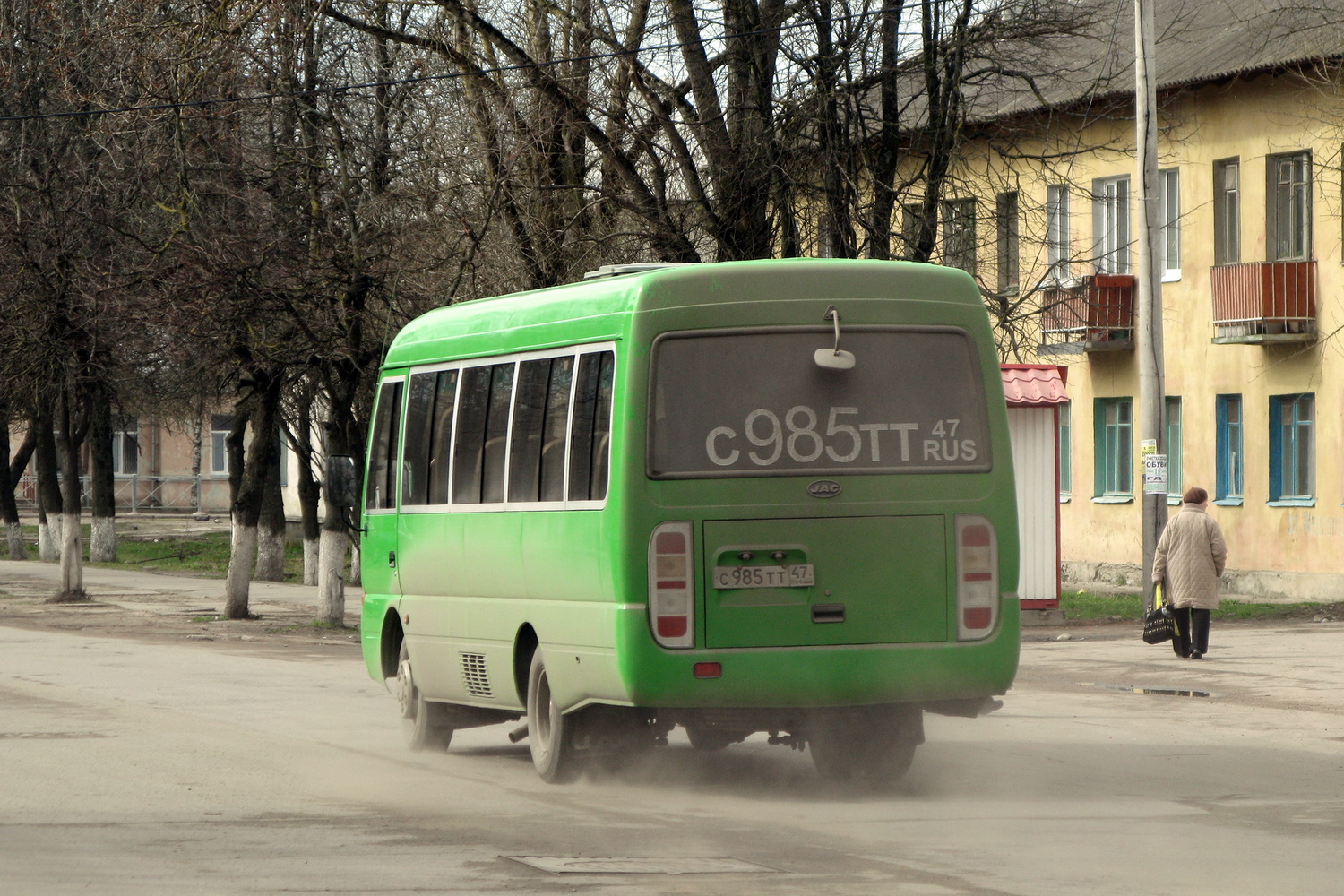 Ленинградская область, Heke JAC HK6730K № С 985 ТТ 47
