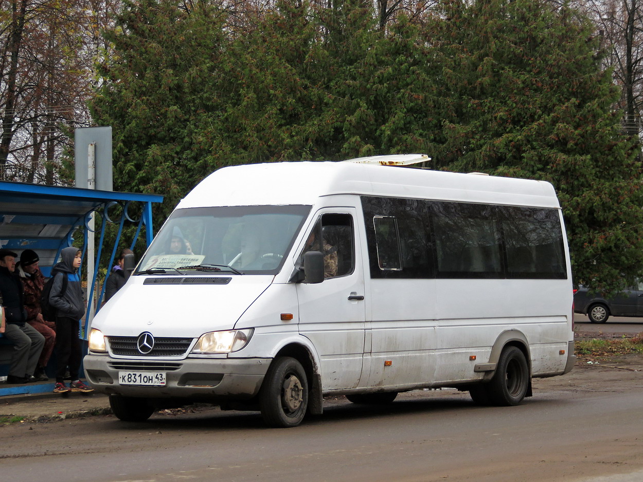 Кировская область, Луидор-223210 (MB Sprinter Classic) № К 831 ОН 43