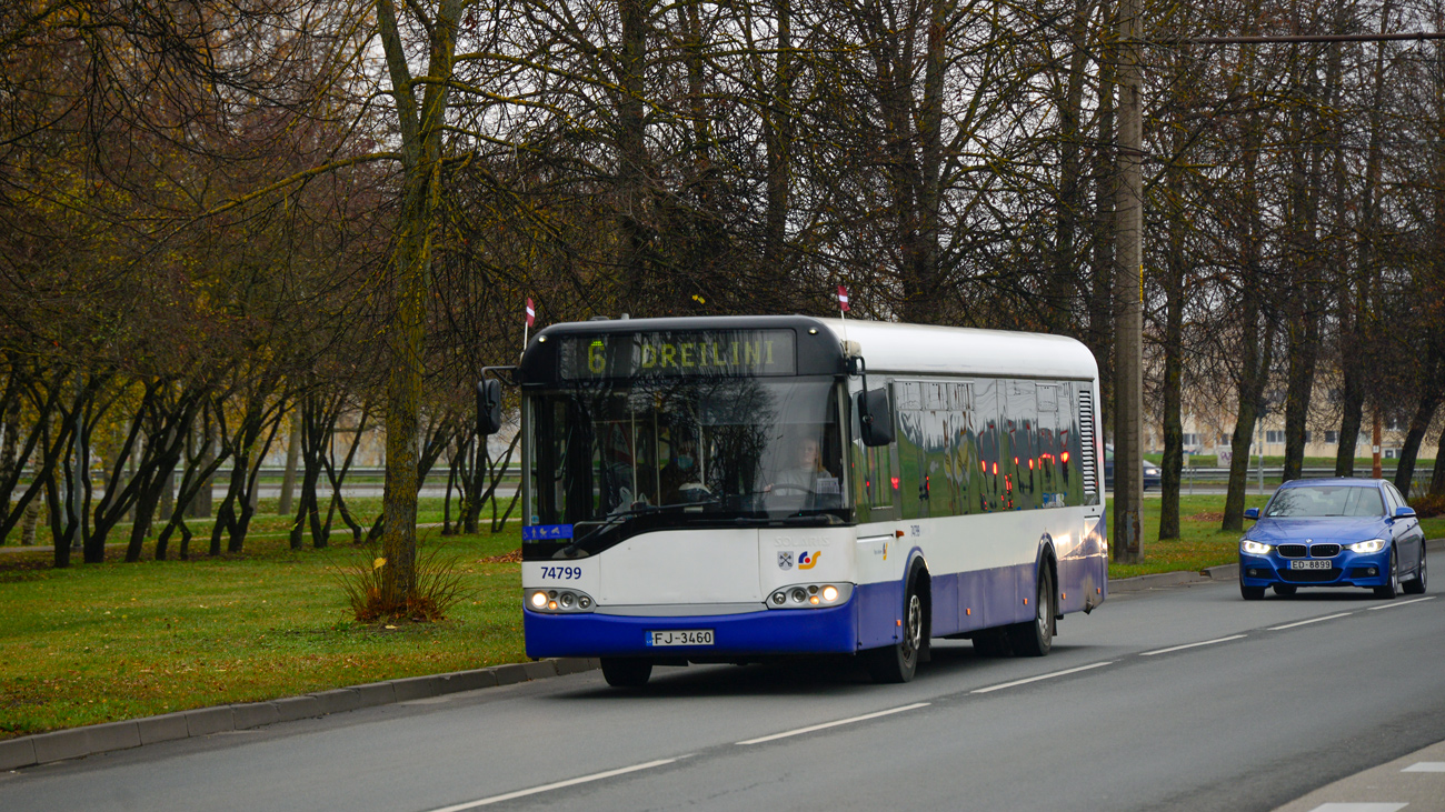 Латвия, Solaris Urbino II 12 № 74799