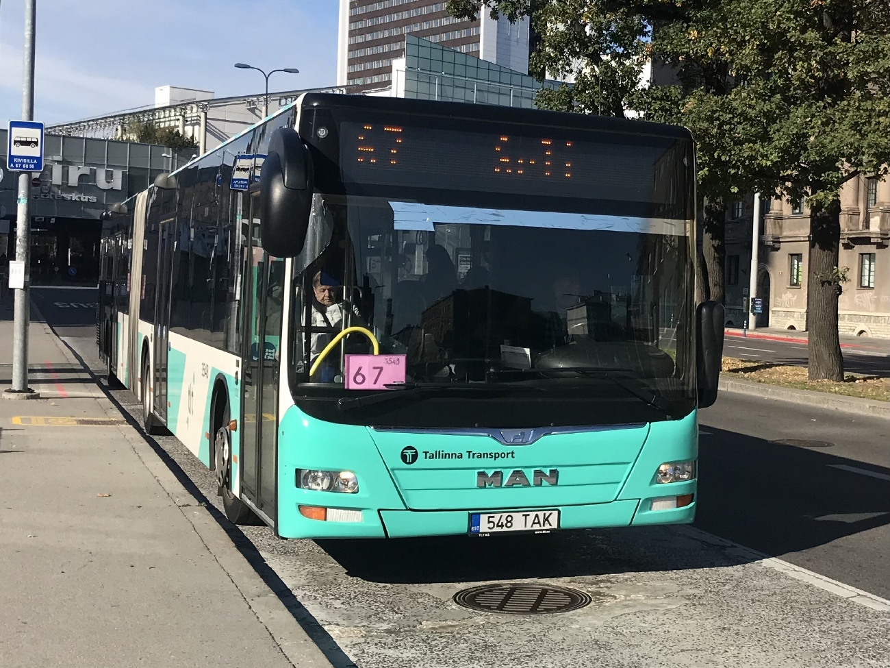 Эстония, MAN A40 Lion's City GL NG323 № 3548