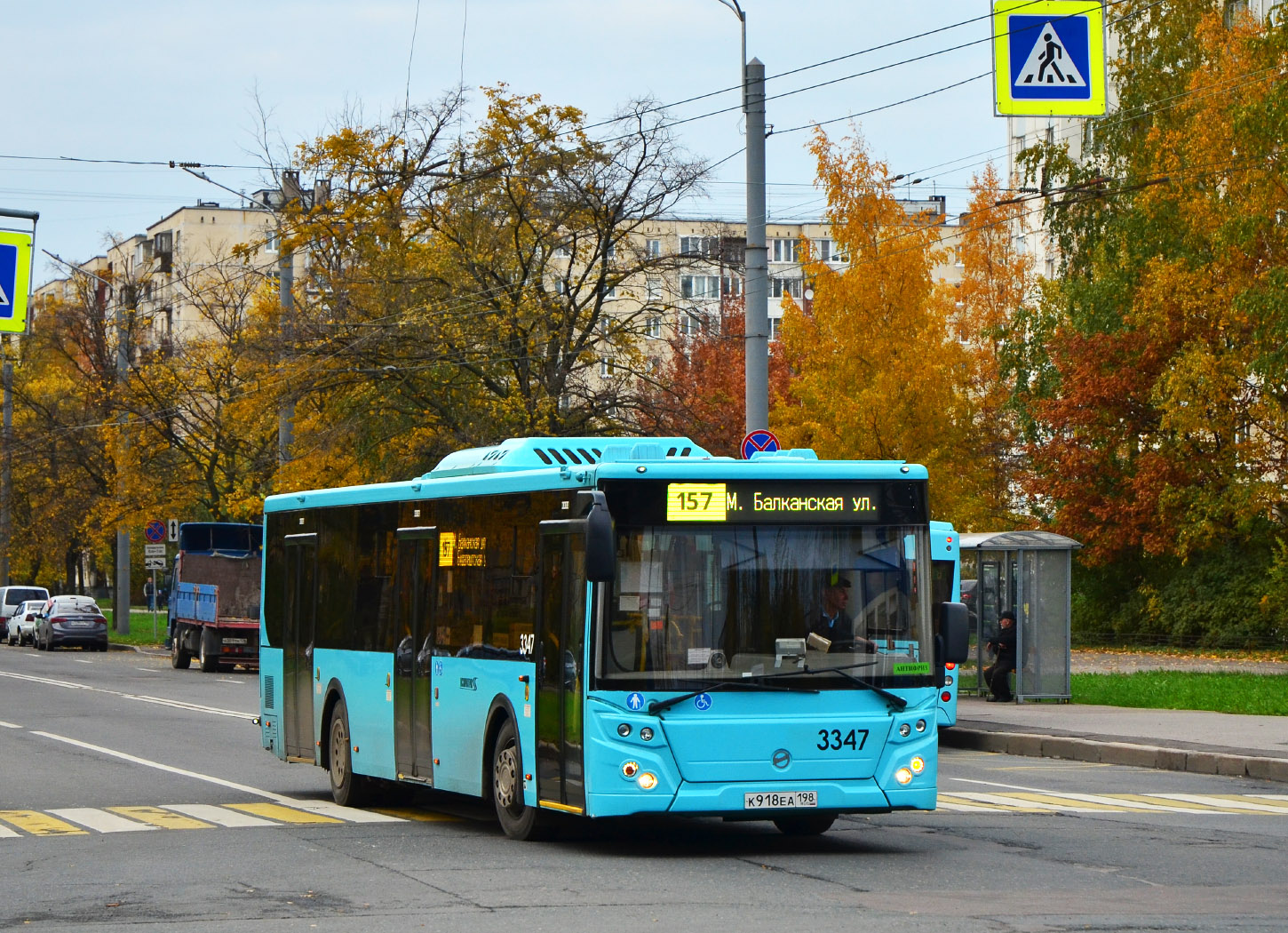 Санкт-Петербург, ЛиАЗ-5292.65 № 3347