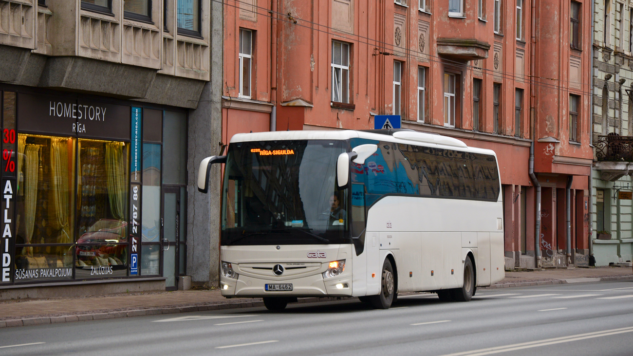 Латвия, Mercedes-Benz Tourismo III 15RHD № MA-6462