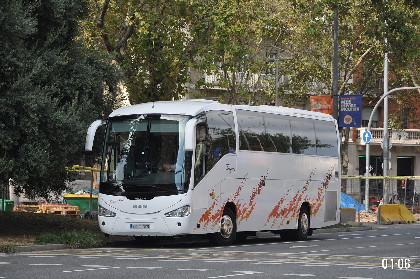 Испания, Irizar New Century 12.37 № 8332 GVN