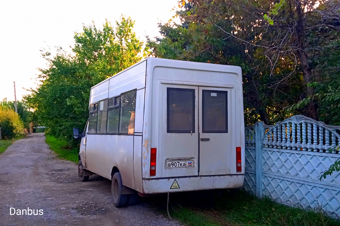 Lugansk region, Ruta SPV-17 № В 907 КА LPR