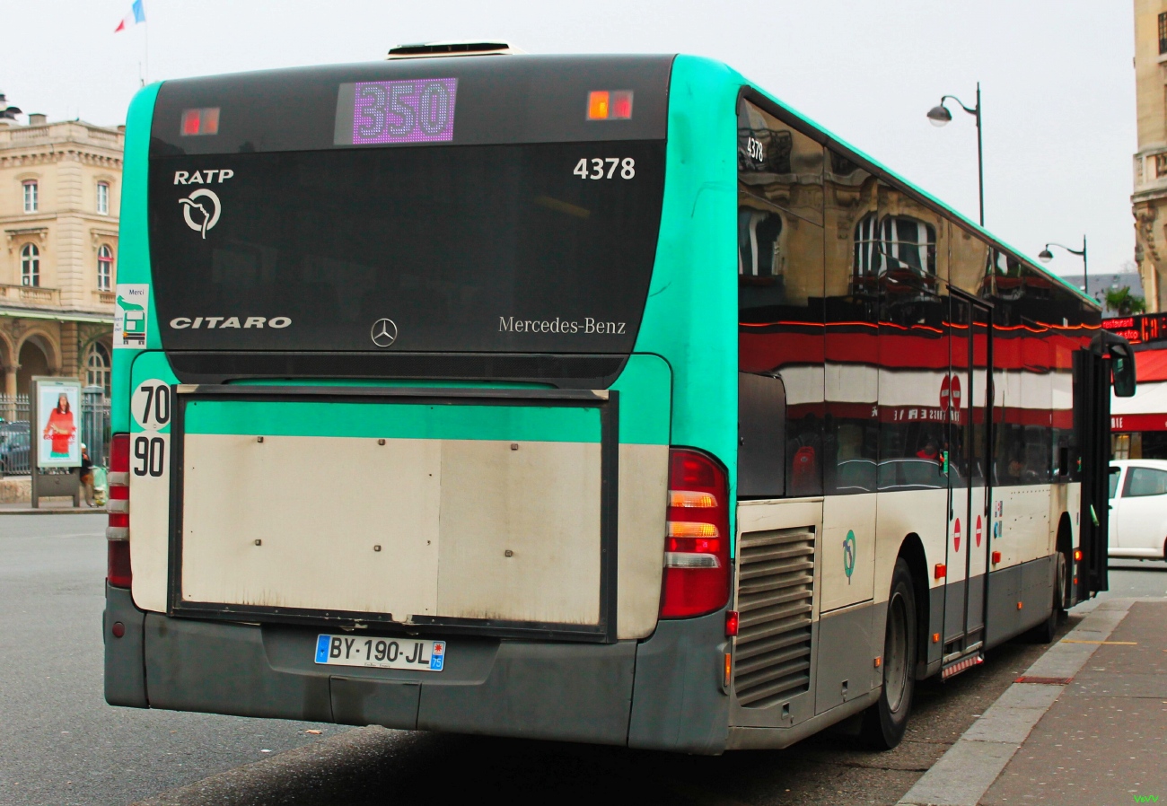 Франция, Mercedes-Benz O530 Citaro facelift № 4378