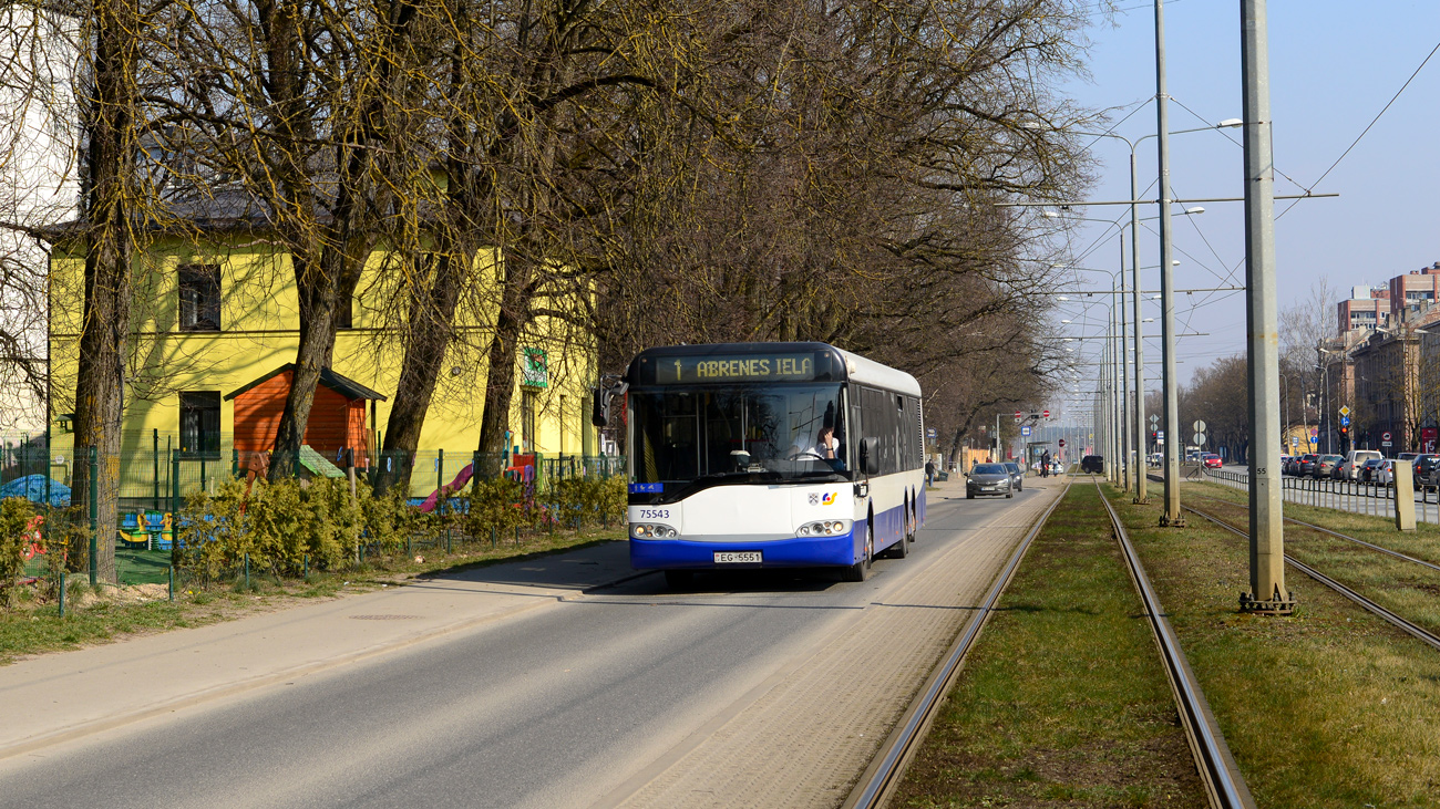Латвия, Solaris Urbino I 15 № 75543