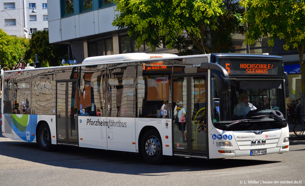 Баден-Вюртемберг, MAN A21 Lion's City NL323 № KA-PF 406