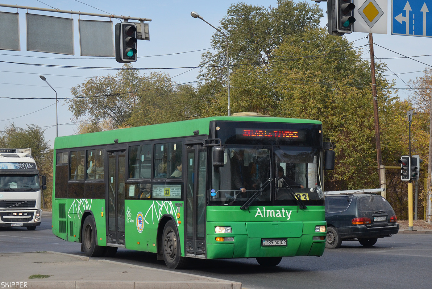 Алматы, Yutong ZK6108HGH № 189 DK 02