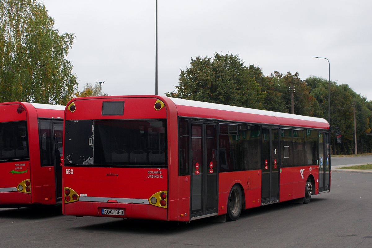 Литва, Solaris Urbino II 12 № 653