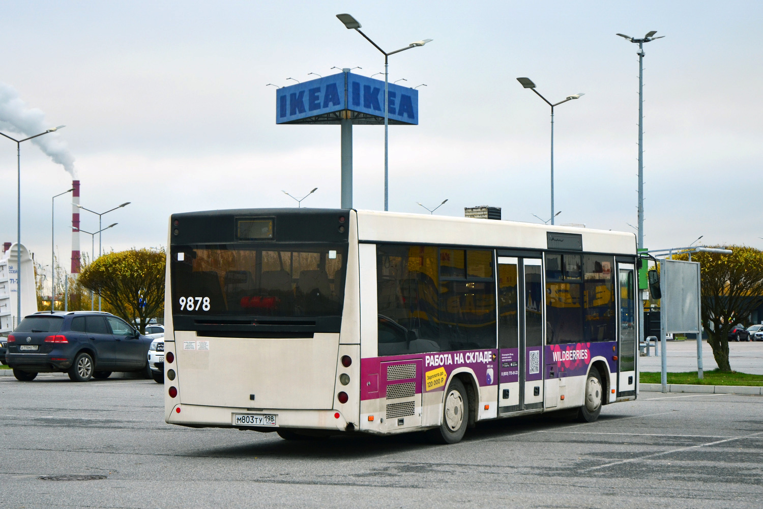 Санкт-Петербург, МАЗ-226.069 № М 803 ТУ 198