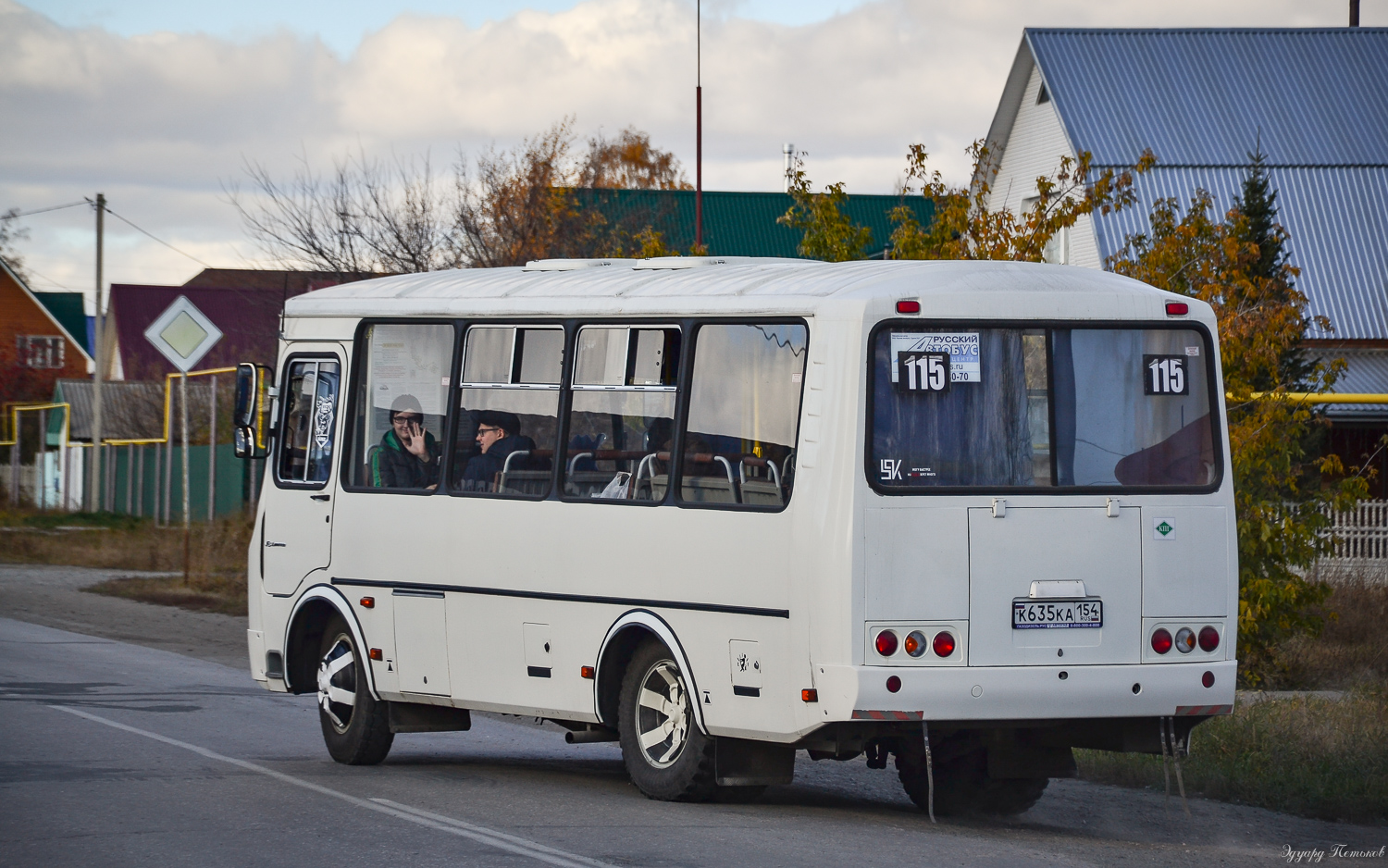 Новосибирская область, ПАЗ-320540-12 № К 635 КА 154