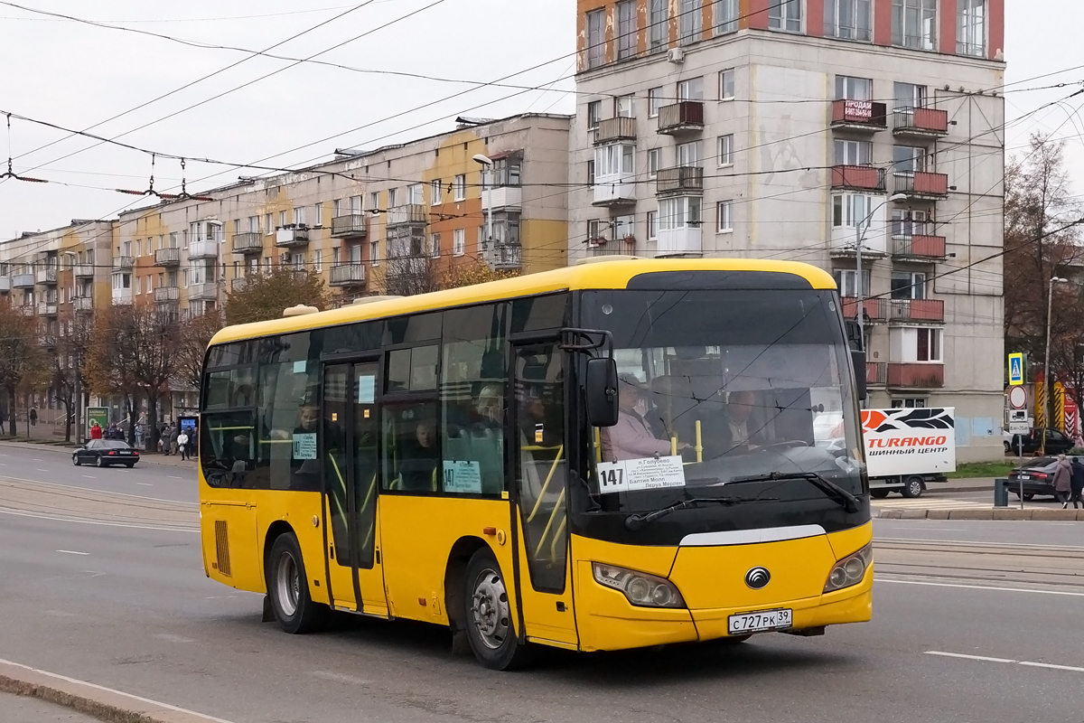 Калининградская область, Yutong ZK6852HG № С 727 РК 39