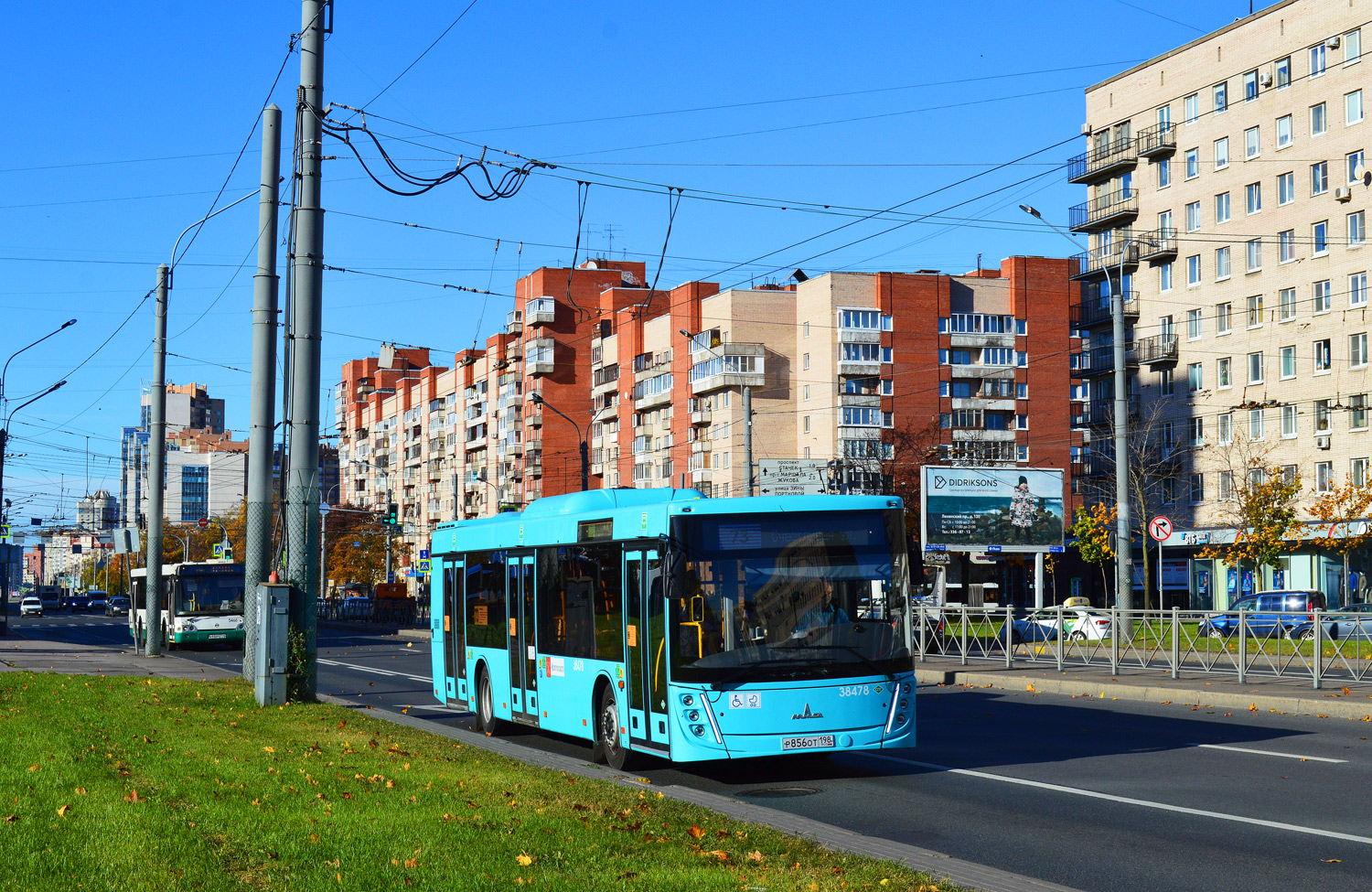 Санкт-Петербург, МАЗ-203.947 № 38478