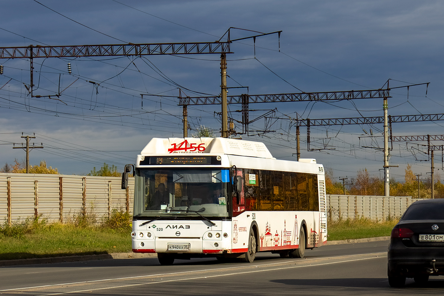 Вологодская область, ЛиАЗ-5292.67 (CNG) № 0520