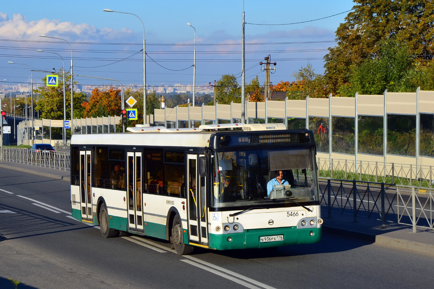 Санкт-Петербург, ЛиАЗ-5292.60 № 5466 Санкт-Петербург, ЛиАЗ-5292.60 № 5466
