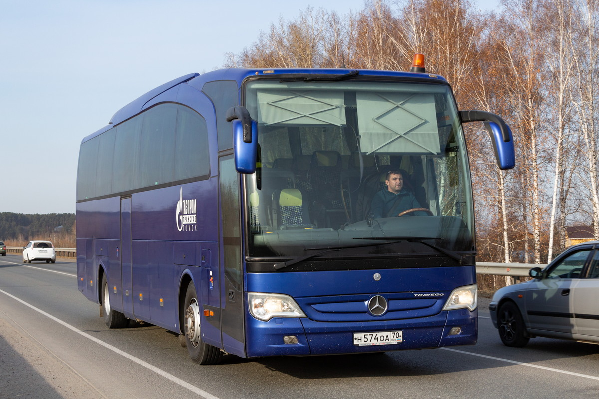 Томская область, Mercedes-Benz Travego II 15RHD № Н 574 ОА 70