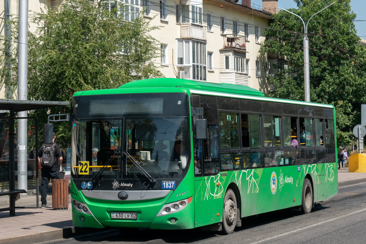 Ałmaty, Yutong ZK6118HGA Nr 1837