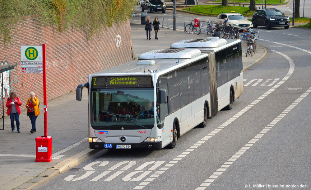 Гамбург, Mercedes-Benz O530G Citaro facelift G № 0720