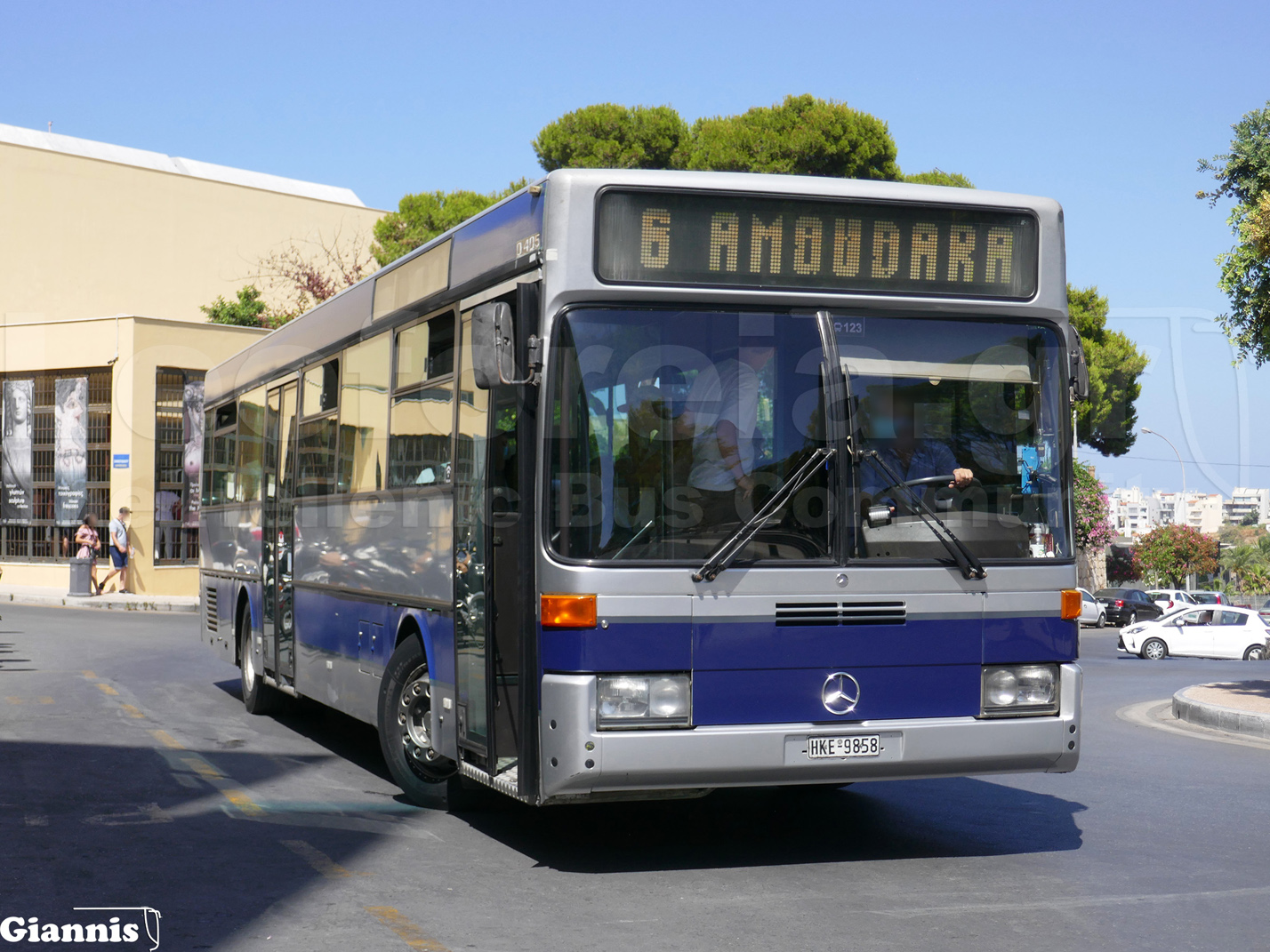 Grieķija, Mercedes-Benz O405 № 123