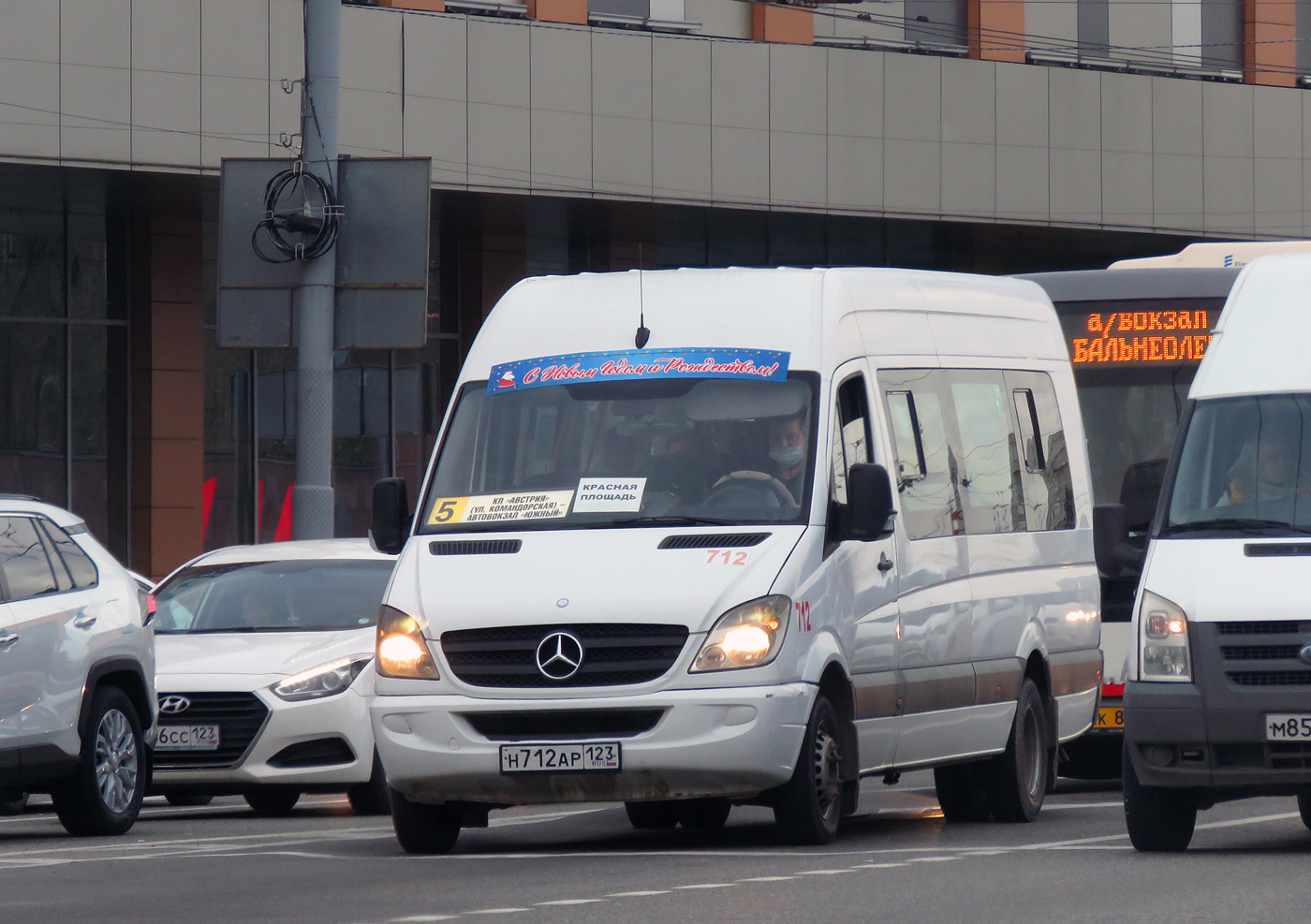 Краснодарский край, Луидор-22360C (MB Sprinter) № Н 712 АР 123