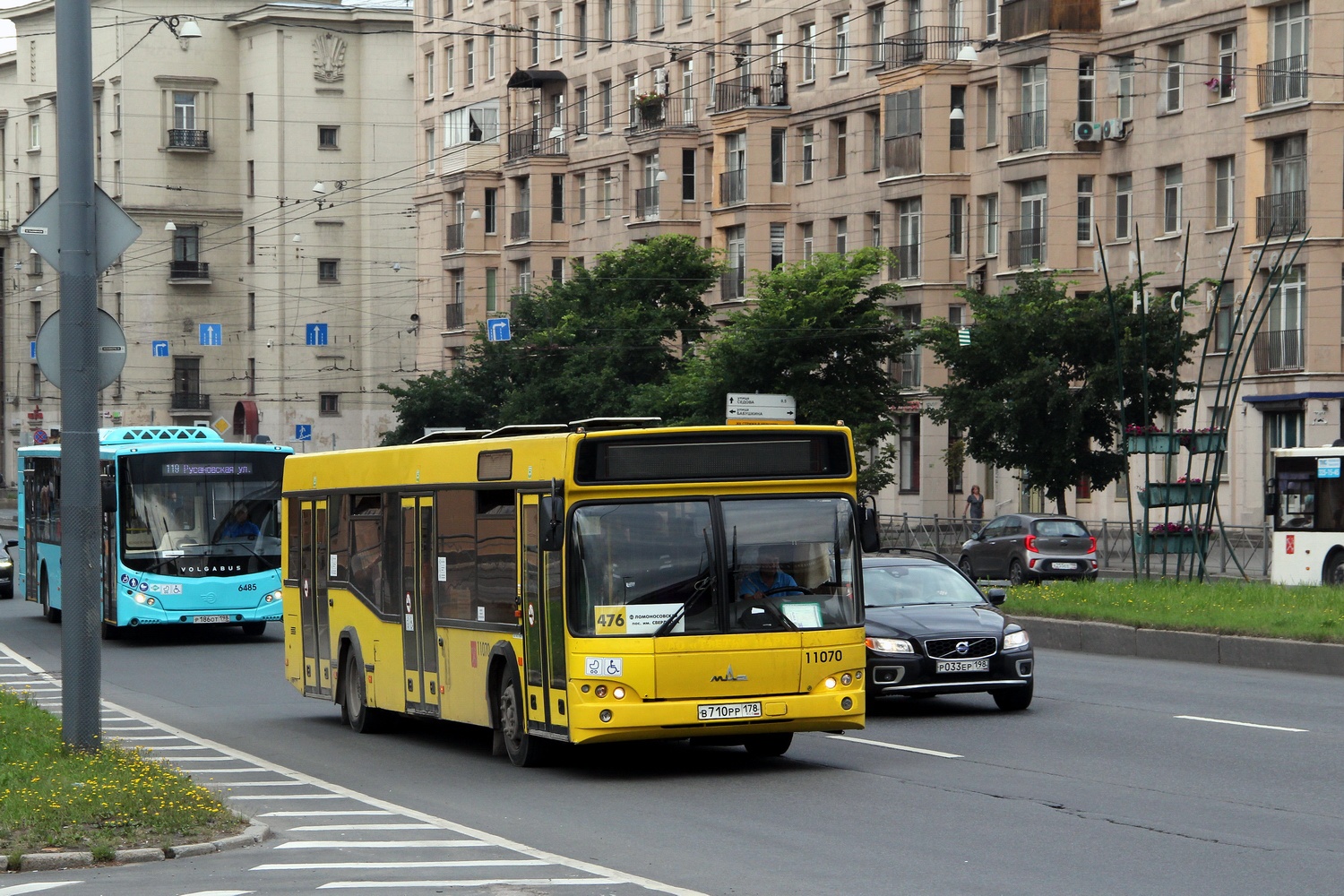 Szentpétervár, MAZ-103.485 sz.: 11070