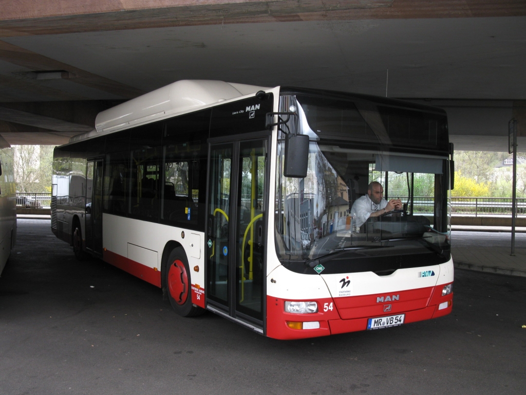 Гессен, MAN A21 Lion's City NL313 CNG № 54