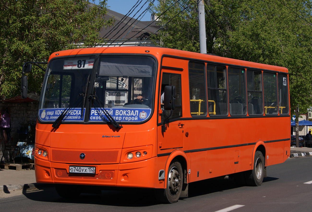 Нижегородская область, ПАЗ-320414-05 "Вектор" № О 740 УХ 152