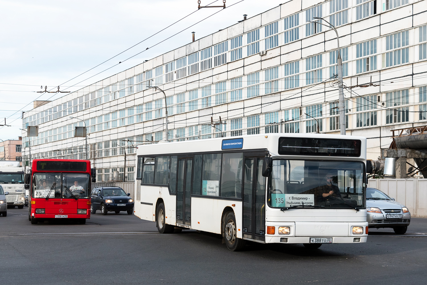 Владимирская область, MAN A10 NL**2 № К 388 ТО 33