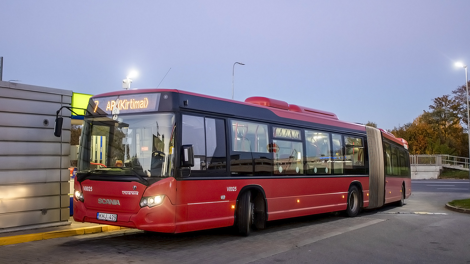 Литва, Scania Citywide LFA № V8025