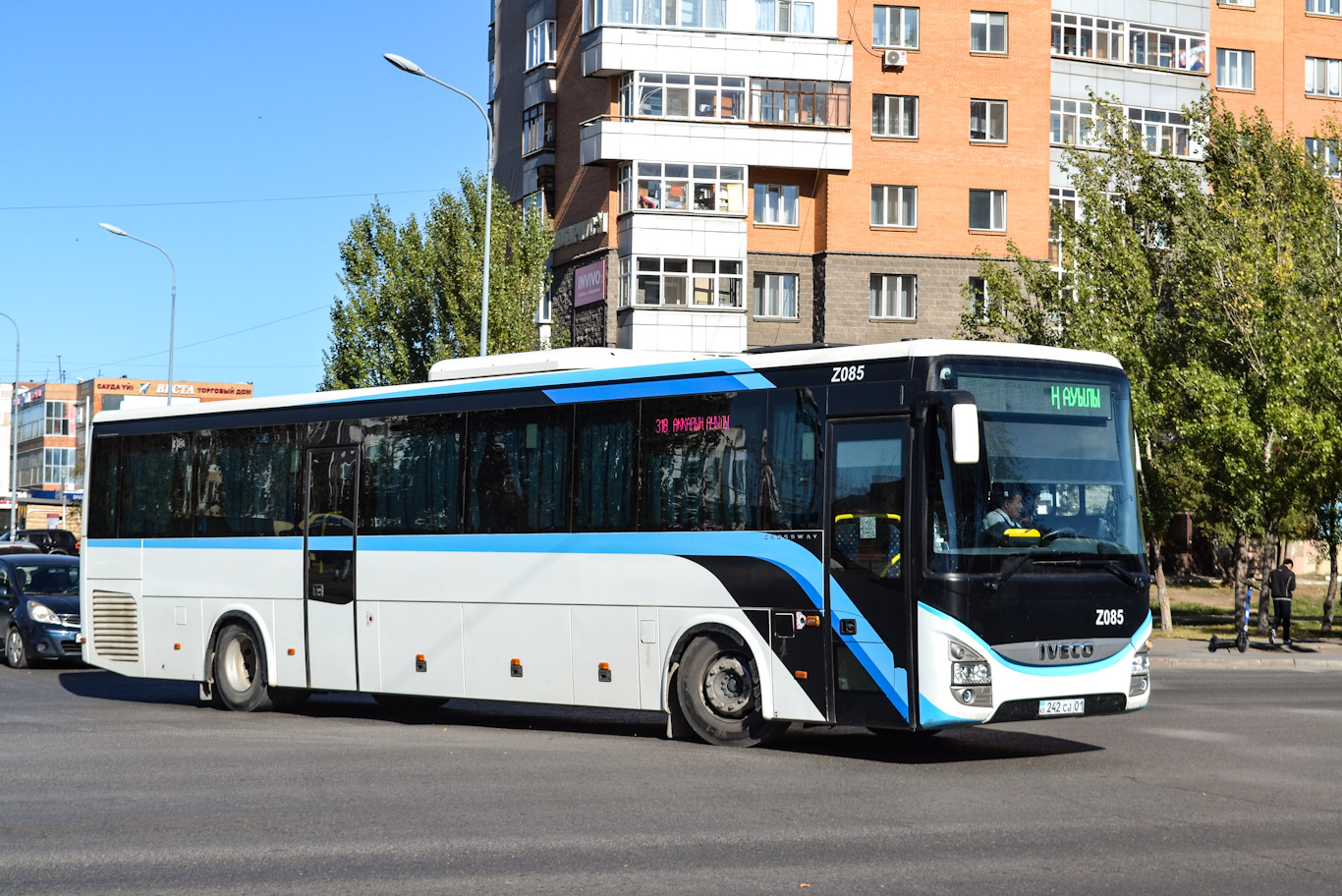 Астана, IVECO Crossway LINE 13M (СарыаркаАвтоПром) № Z085