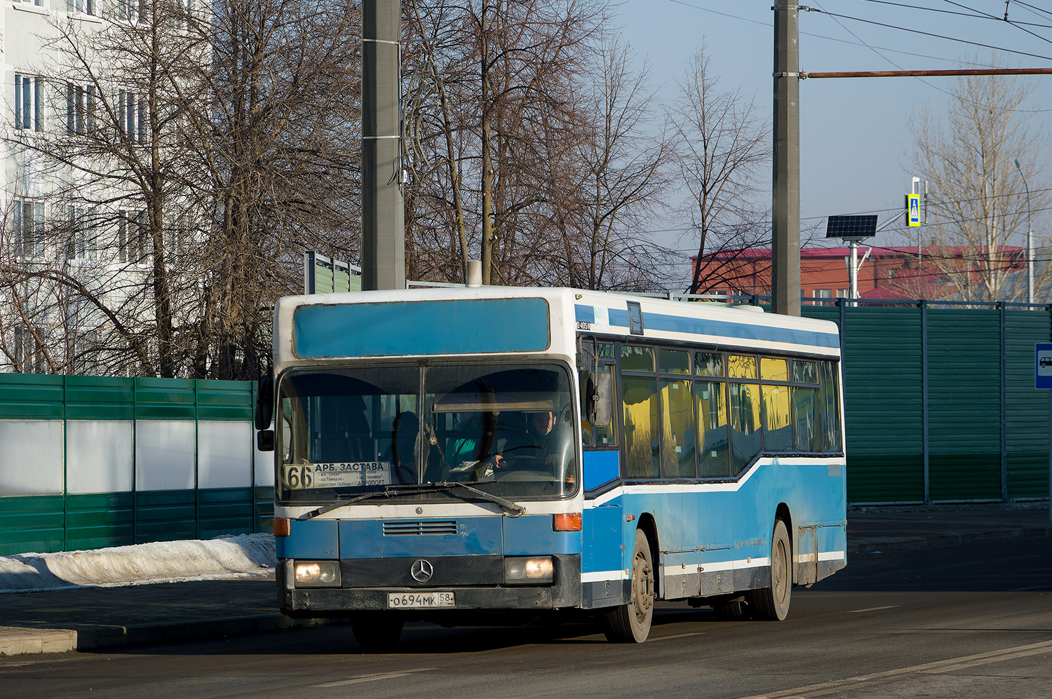 Penza region, Mercedes-Benz O405N2 # О 694 МК 58