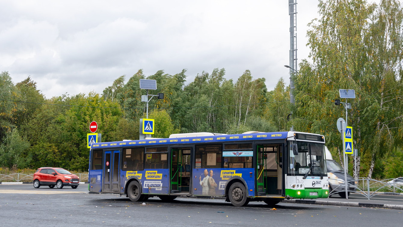 Рязанская область, ЛиАЗ-5292.21 № 0647