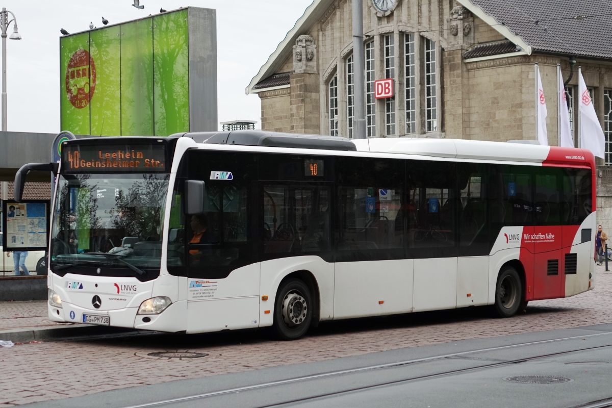 Гессен, Mercedes-Benz Citaro C2 LE № GG-PM 738