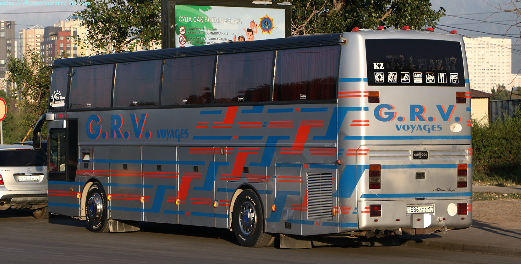 Шымкент, Van Hool T816 Altano № 586 AFI 17