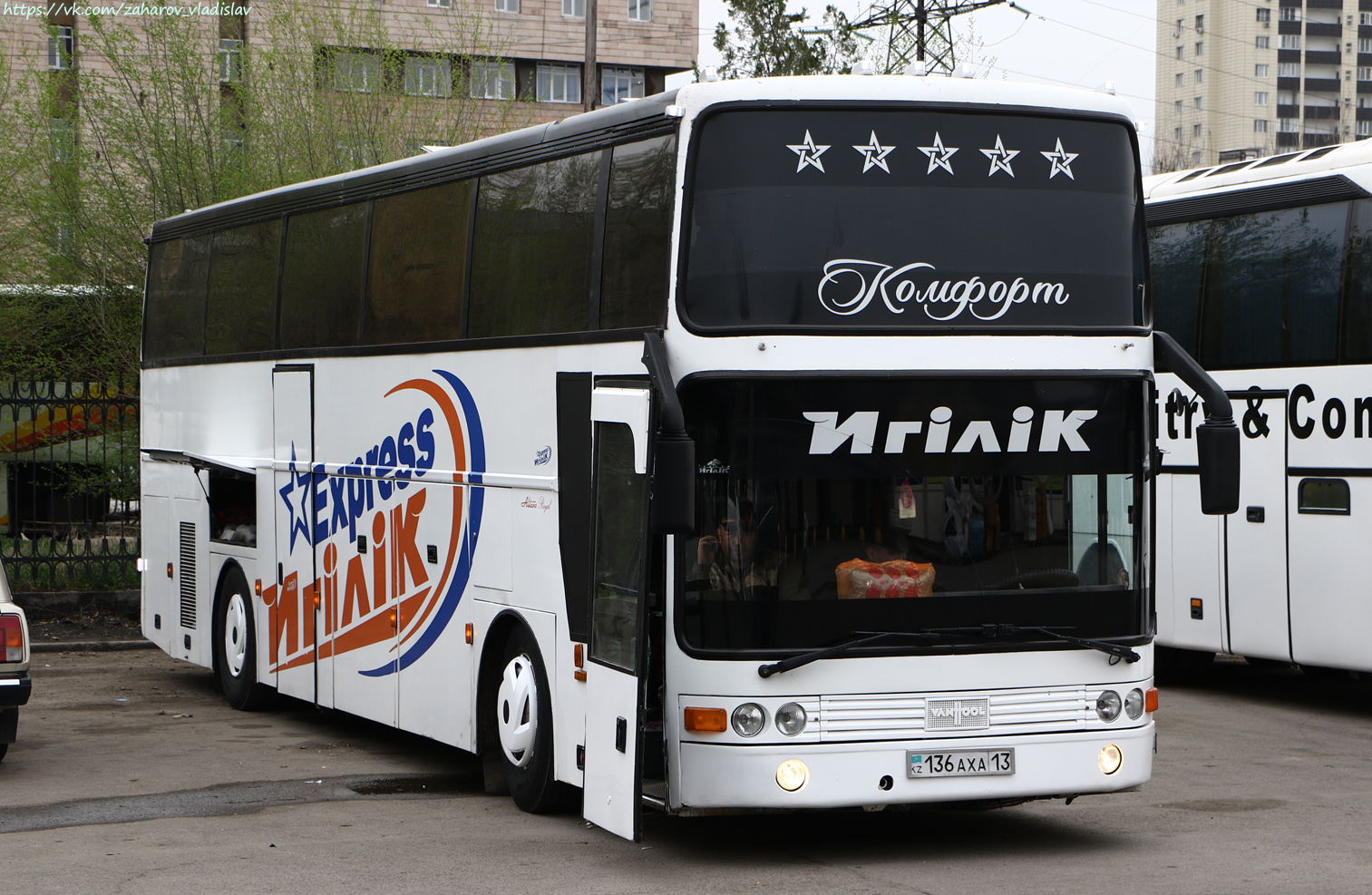 Туркестанская область, Van Hool T816 Altano № 136 AXA 13