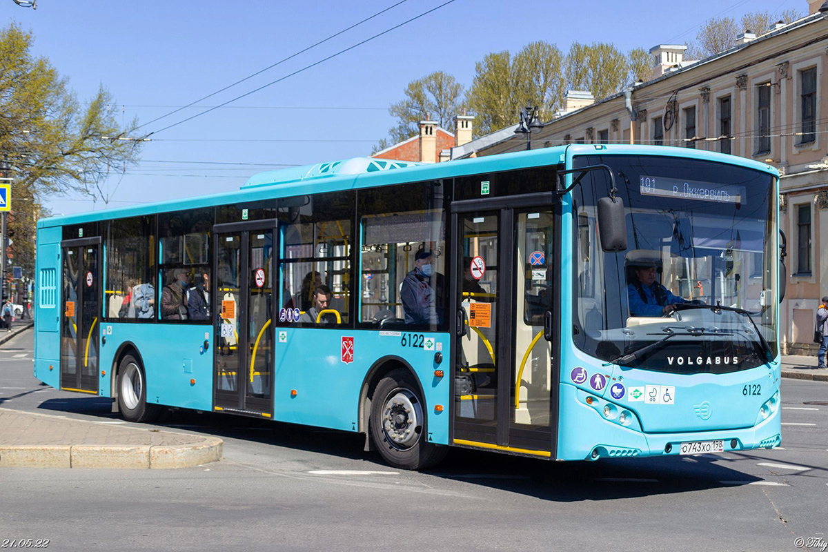 Санкт-Петербург, Volgabus-5270.G2 (LNG) № 6122