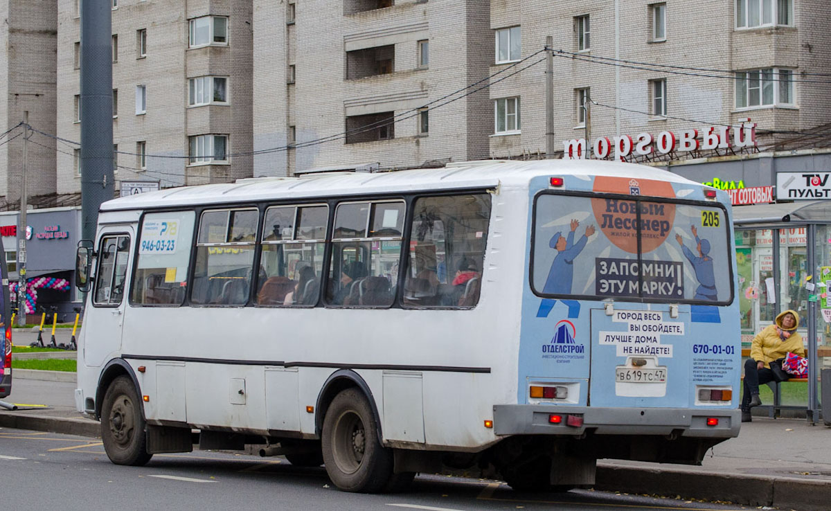 Санкт-Петербург, ПАЗ-4234-05 № В 619 ТС 47