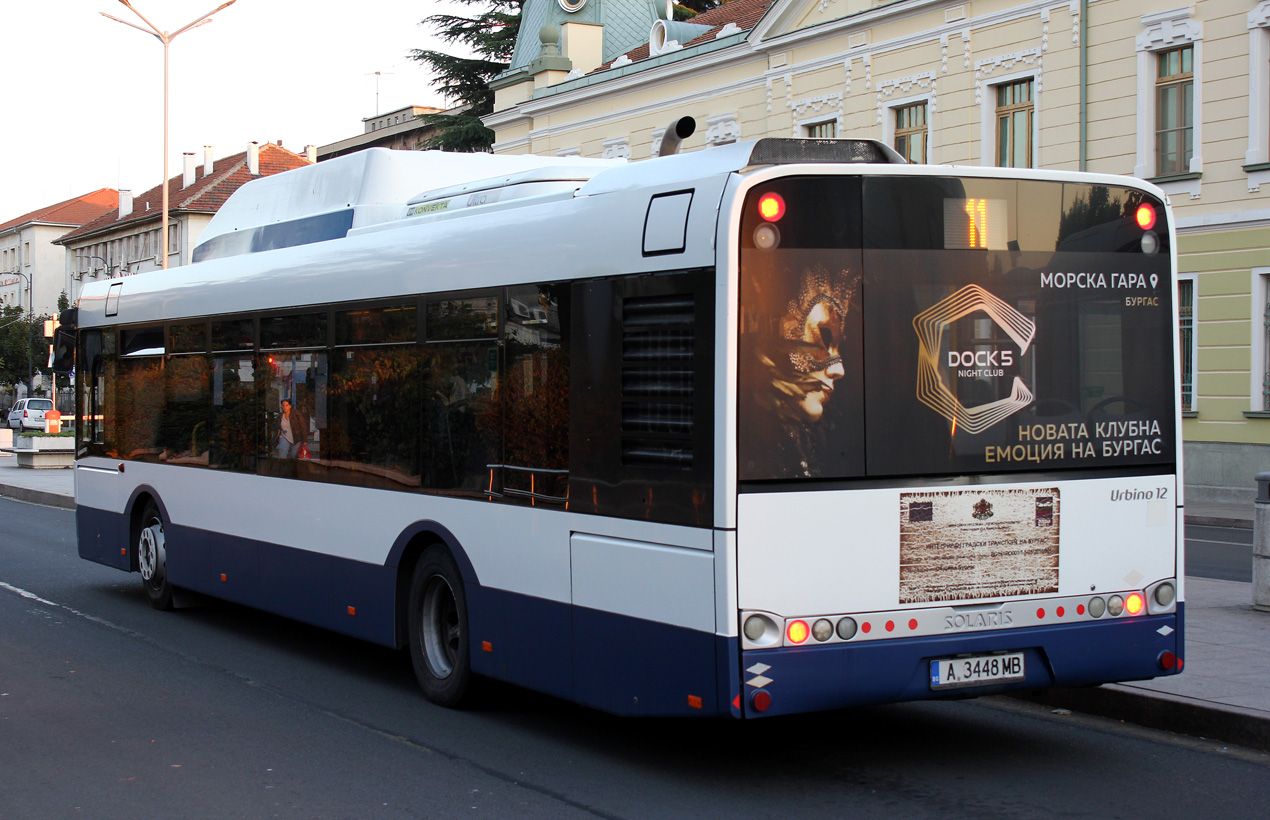 Болгария, Solaris Urbino III 12 CNG № А 3448 МВ