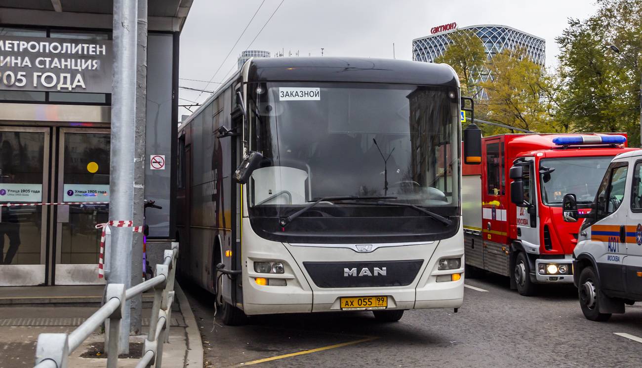 Москва, MAN R60 Lion's Intercity ÜL290 № АХ 055 99