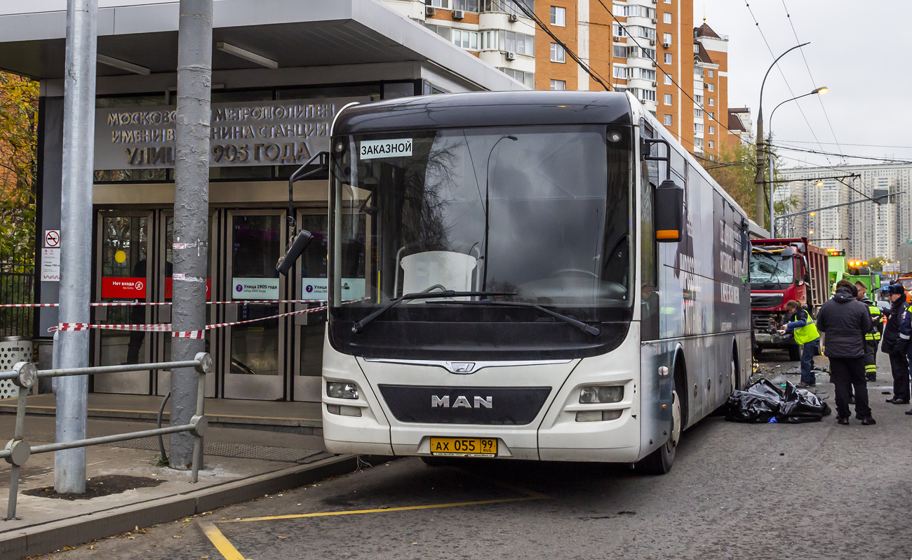 Москва, MAN R60 Lion's Intercity ÜL290 № АХ 055 99