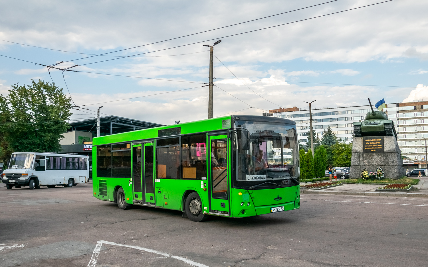 Житомирская область, МАЗ-206.060 № AM 4652 BO