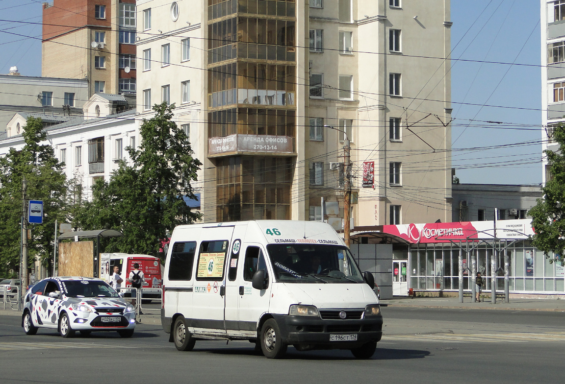 Челябинская область, FIAT Ducato 244 CSMMC, -RT № С 196 СТ 174