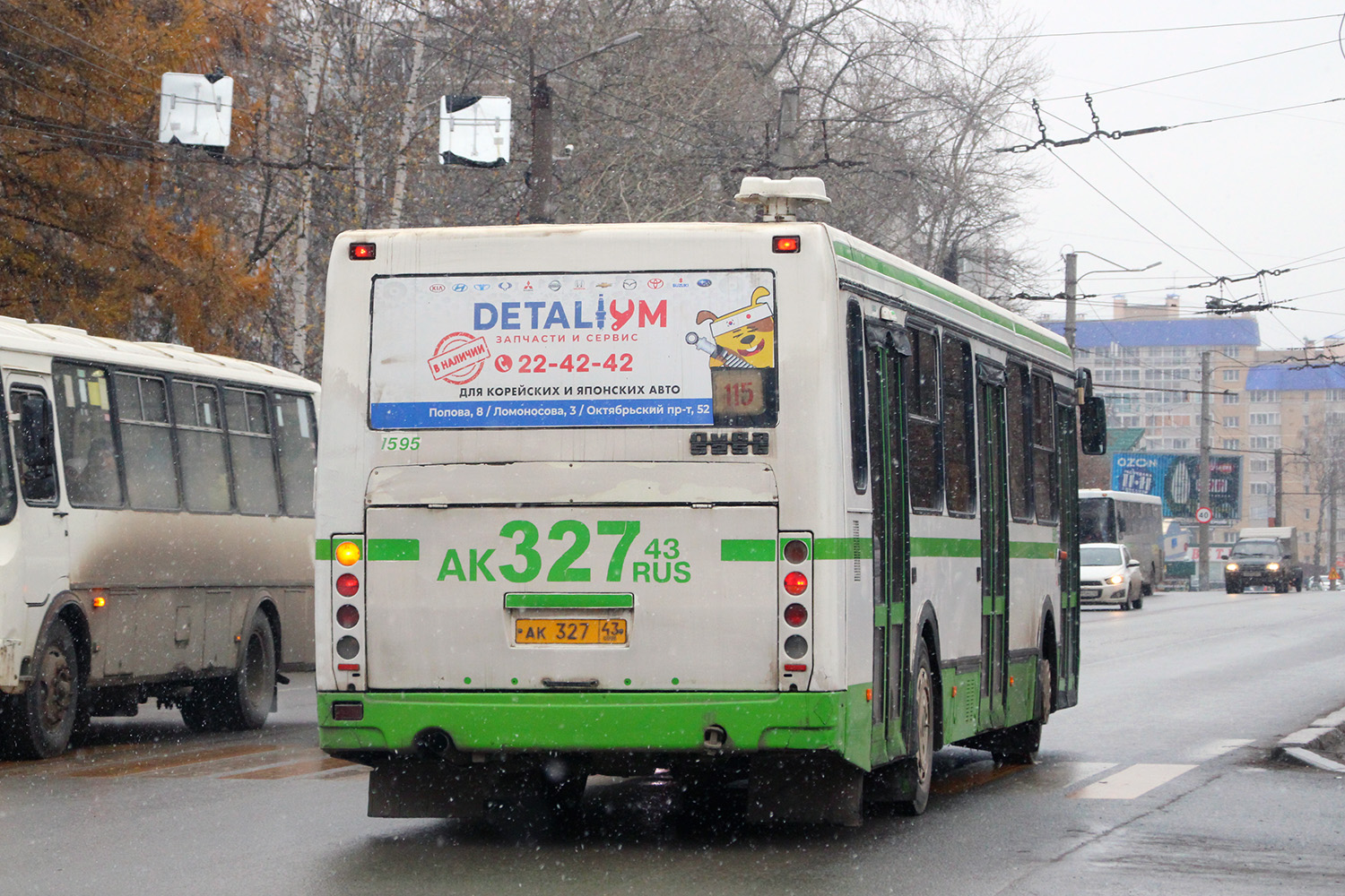 Kirov region, LiAZ-5256.26 Nr. х595