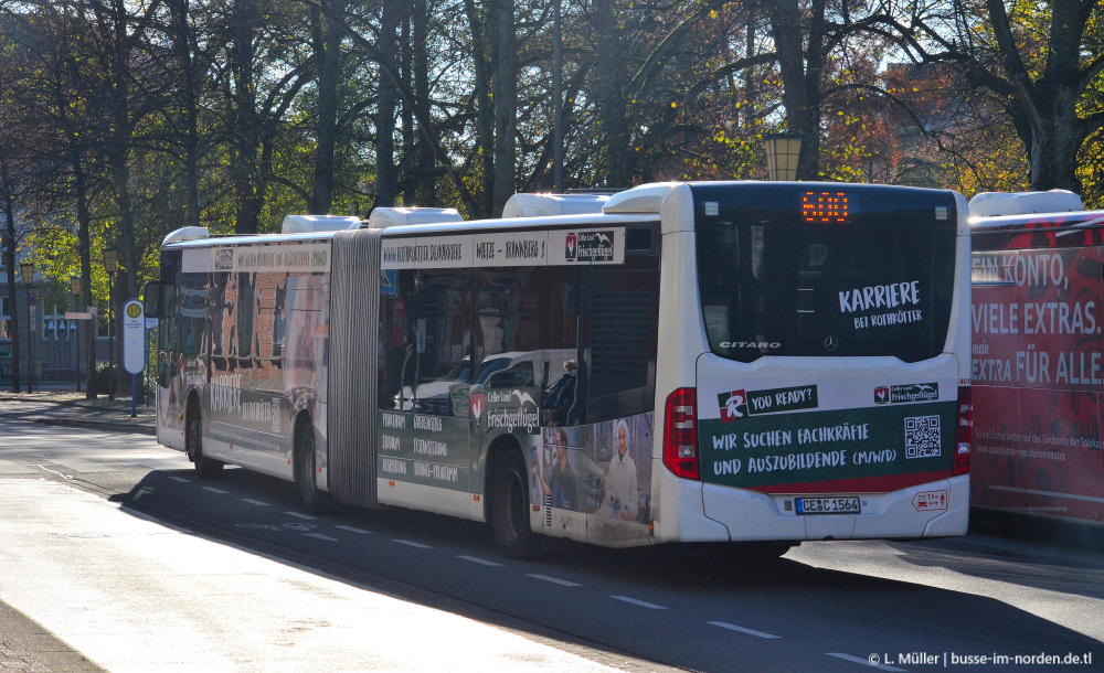 Нижняя Саксония, Mercedes-Benz Citaro C2 GÜ № 401564