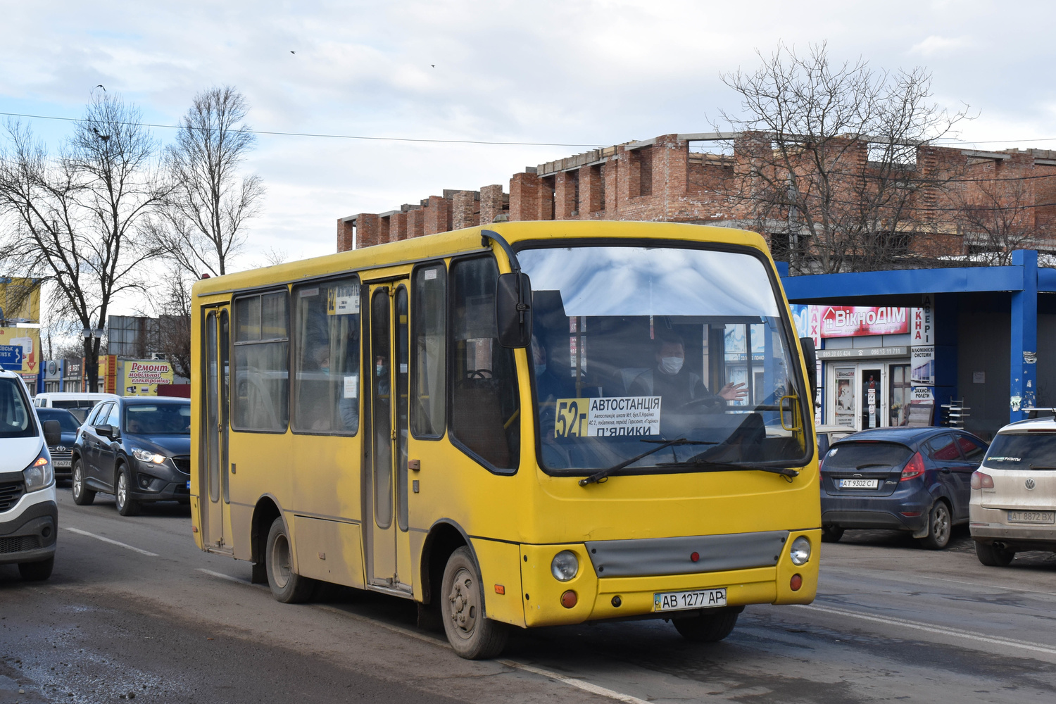 Ивано-Франковская область, Богдан А06921 № AB 1277 AP