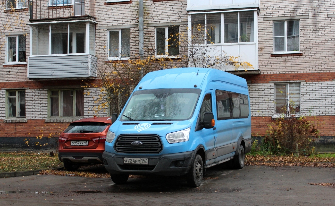 Ленинградская область, Ford Transit FBD [RUS] (Z6F.ESG.) № А 724 НМ 147