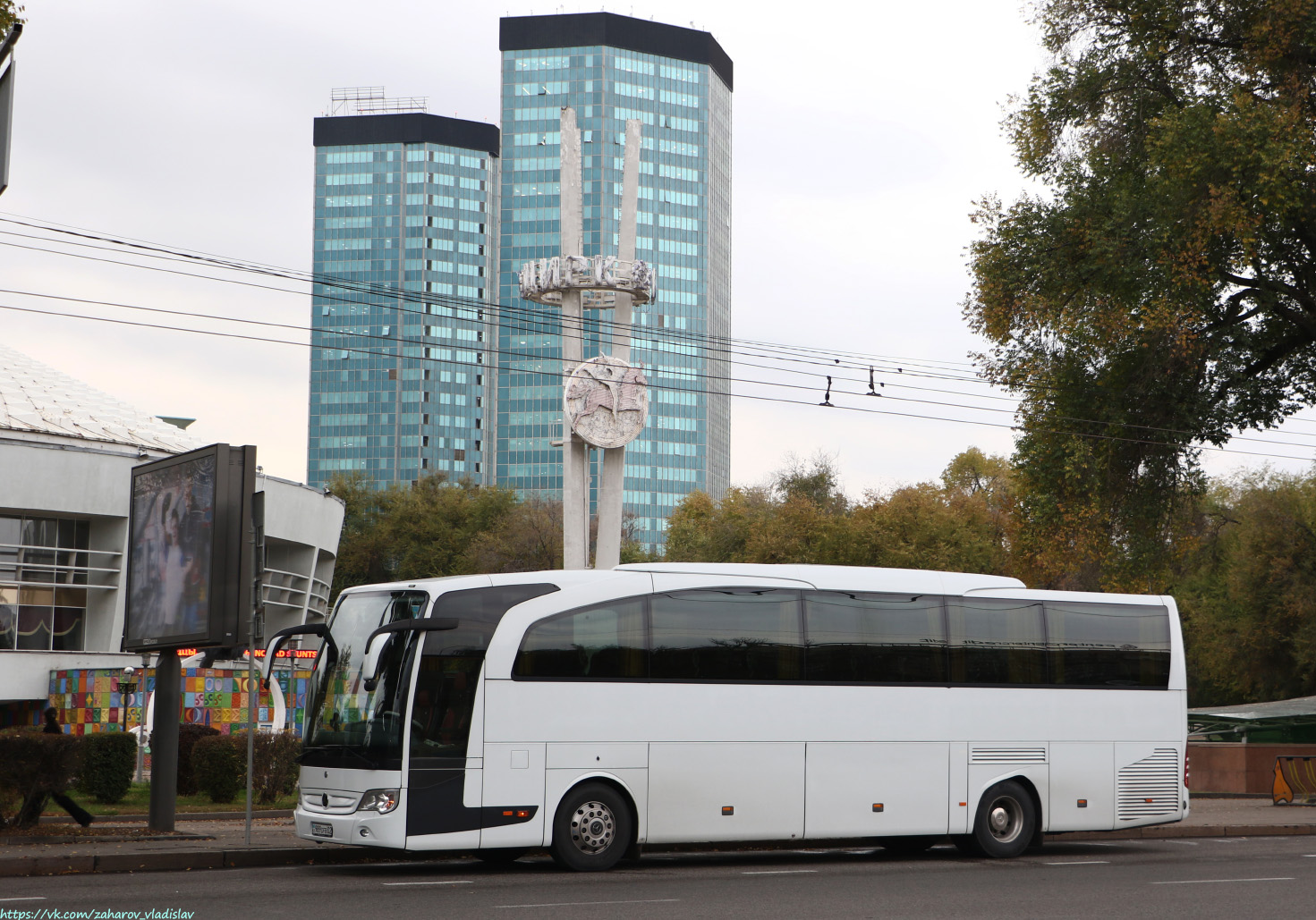 Алматы, Mercedes-Benz Travego II 15RHD facelift № 989 DFB 02 Алматы, Mercedes-Benz Travego II 15RHD facelift № 989 DFB 02